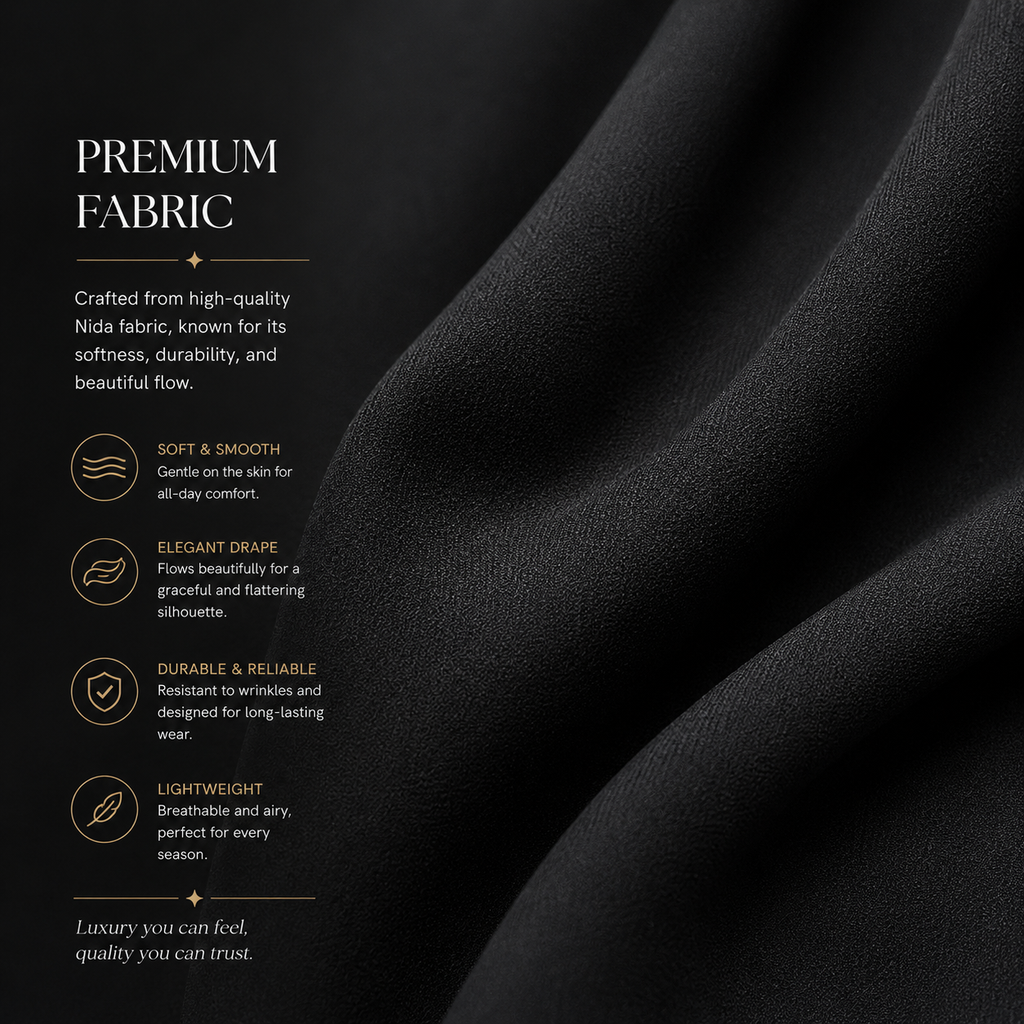 Royal Noir Abaya