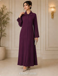 Imperial Wine Abaya