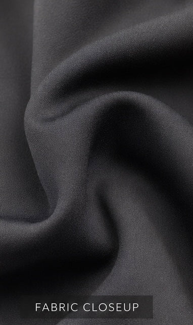 Ebony Pleated Elegance Abaya